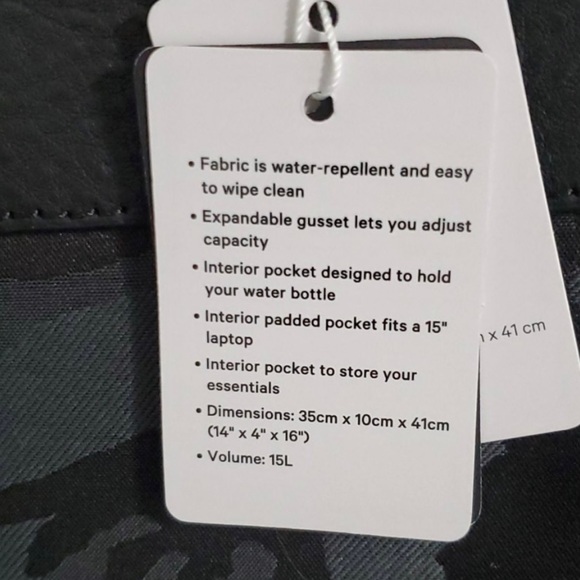 Lululemon Now and Always Large Camo Tote 💕 - Picture 7 of 8